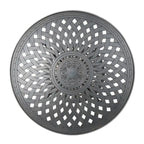 Table de bar ronde 35 en fonte d'aluminium