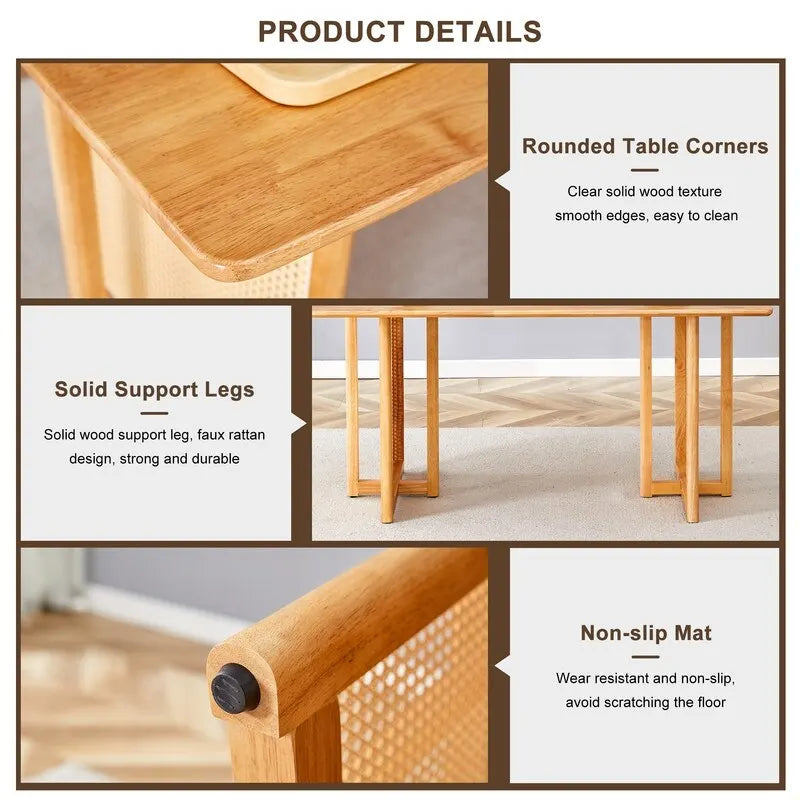 59W Ensemble de 7 pièces de salle à manger de patio - S/O