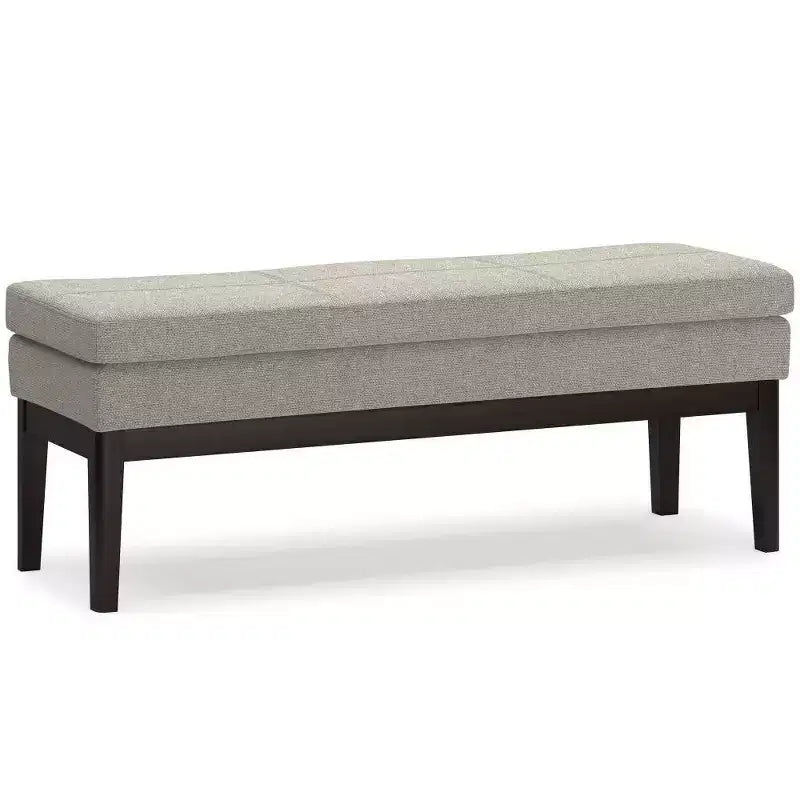 Banc ottoman rectangulaire WyndenHall 45 Bragg Mid-Century