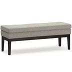 Banc ottoman rectangulaire WyndenHall 45 Bragg Mid-Century