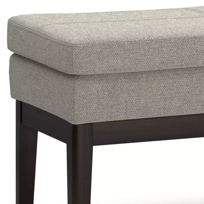 Banc ottoman rectangulaire WyndenHall 45 Bragg Mid-Century