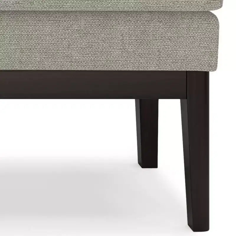 Banc ottoman rectangulaire WyndenHall 45 Bragg Mid-Century