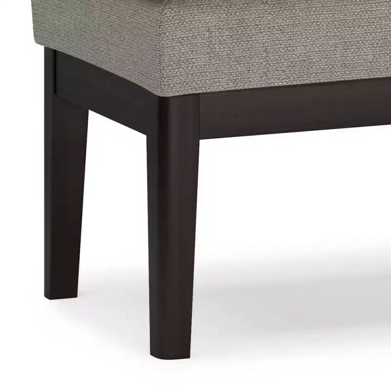 Banc ottoman rectangulaire WyndenHall 45 Bragg Mid-Century