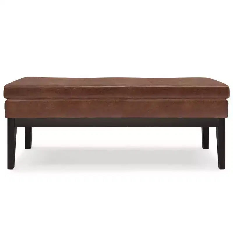 Banc ottoman rectangulaire WyndenHall 45 Bragg Mid-Century