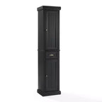 Crosley Seaside Tall Linen Storage Cabinet