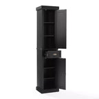 Meuble de rangement haut en lin Crosley Seaside