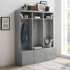 Ensemble d'entrée 3 pièces Harper avec 3 portemanteaux - Crosley
