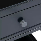 Table d'appoint traditionnelle en bois auburn 27,7 po avec tiroir East at Main