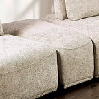 MAISONS : Intérieur et extérieur, pouf trapézoïdal modulaire moderne Povoa