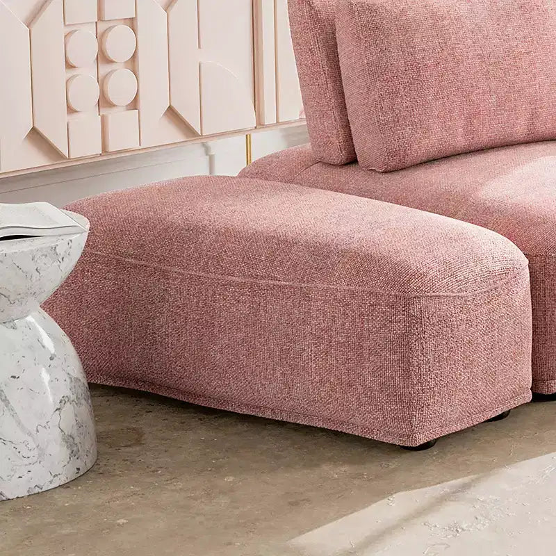 MAISONS : Intérieur et extérieur, pouf trapézoïdal modulaire moderne Povoa