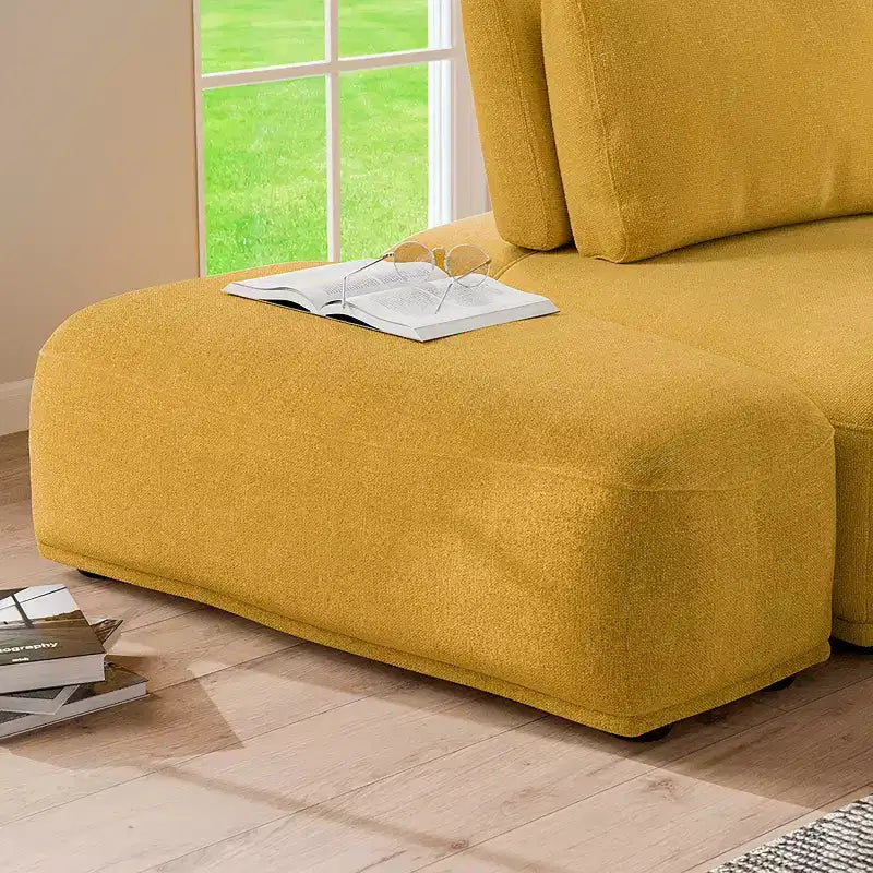 MAISONS : Intérieur et extérieur, pouf trapézoïdal modulaire moderne Povoa