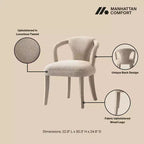 Ensemble de salle à manger moderne 7 pièces Hathaway et Palmer de Manhattan Comfort