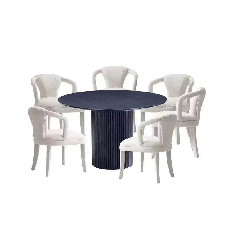 Ensemble de salle à manger moderne 7 pièces Hathaway et Palmer de Manhattan Comfort