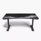 Tapis de souris lavable Arozzi Special Edition Ultrawide Curved Gaming and Office Desk et 3 découpes personnalisées pour support d'écran avec gestion des câbles