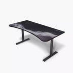Tapis de souris lavable Arozzi Special Edition Ultrawide Curved Gaming and Office Desk et 3 découpes personnalisées pour support d'écran avec gestion des câbles