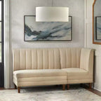 Chaise d'angle pour coin-repas à dossier rainuré Kerrington Lifestorey