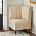 Chaise d'angle pour coin-repas à dossier rainuré Kerrington Lifestorey