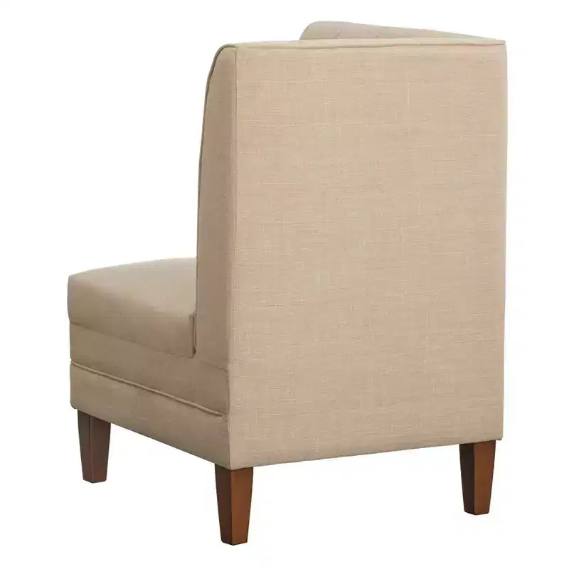 Chaise d'angle pour coin-repas à dossier rainuré Kerrington Lifestorey