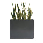 Jardinière Métallique Haute pour Plantes d'Extérieur, 38 po L x 10 po l x 30 po H, Longue et Haute Jardinière en Métal - 38x30x10