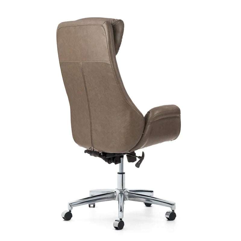 Chaise de bureau en similicuir - Pivotante - Plusieurs coloris