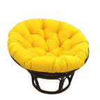 Fauteuil Papasan en rotin Bali 42 po avec coussin en sergé
